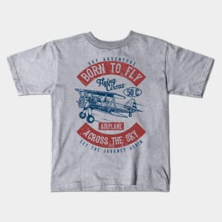 Born To Fly Kids T-Shirt